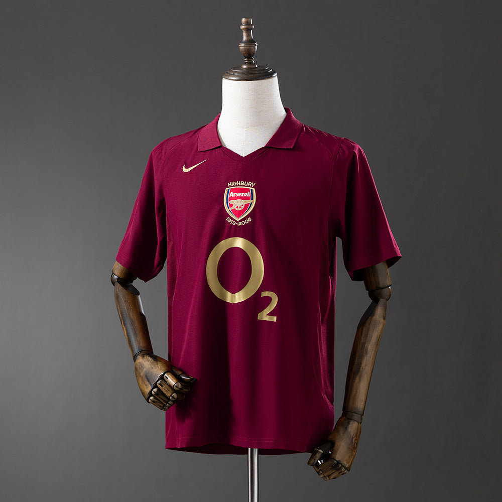 Retro Arsenal local | Temporada 05/06