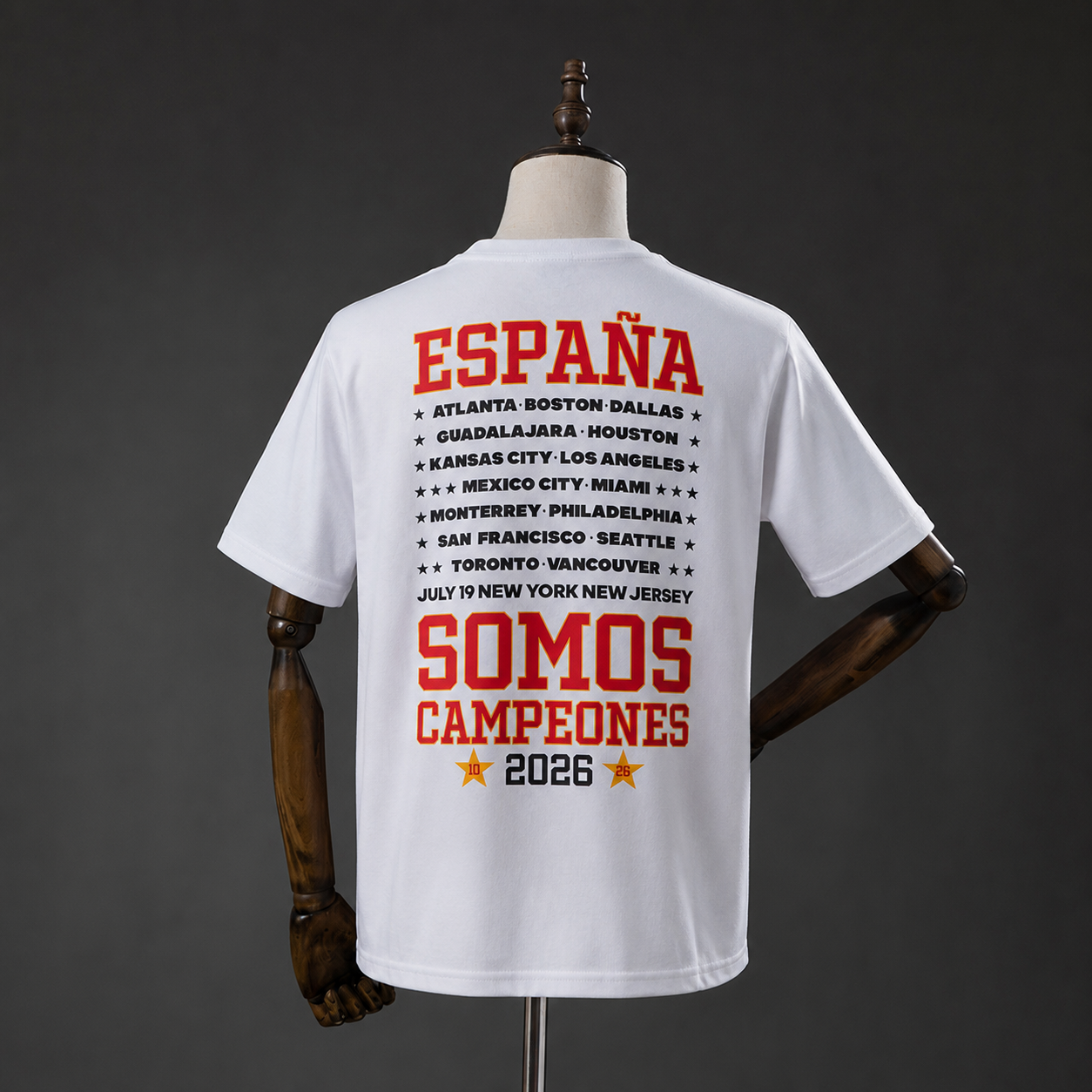 Camisetas CAMPEONES España